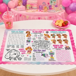 Paw Patrol Girl Scalloped Activity 17